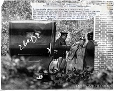 Keizer Wilhelm II trouwerij 1922 Persfoto
