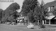 9097-FN dorpsstraat driewieler ca 1970 Doorn - Dorpsstraat