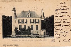 Ridderhofstad Moersbergen 1905
